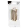 Taskmaster M8 x 60mm Brass Connector Bolt - 4 Pack 