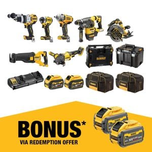DeWALT 18V/54V XR 9.0Ah 8 Piece Mixed Voltage Combo Kit DCZ803X2-XE