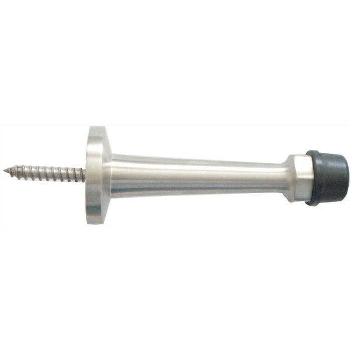 Miles Nelson Door Stop Satin Chrome
