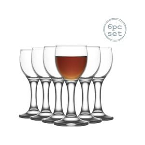 LAV Misket Stemmed Liqueur Schnapps Glasses - 55ml - Pack of 6
