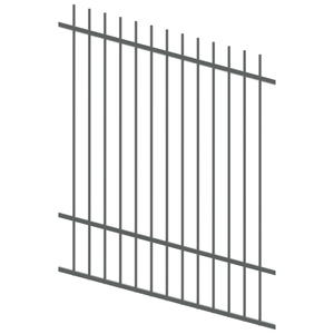 ProtectorAl 350 - 1200 x 1500mm Monument Raked Up to 15º Picket Top Pool Fence Panel