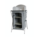 All Set 3 Shelf Folding Storage Table