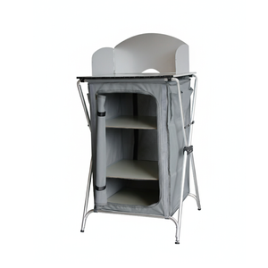 All Set 3 Shelf Folding Storage Table