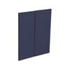 Kaboodle Country Berry Blue Corner Wall Cabinet Doors - 2 Pack