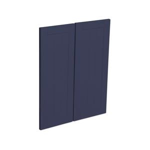 Kaboodle Country Berry Blue Corner Wall Cabinet Doors - 2 Pack