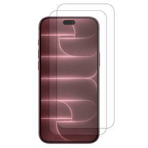 2 Pack MEZON Apple iPhone 18 Pro Max (6.9") Clear Tempered Glass Screen Protectors