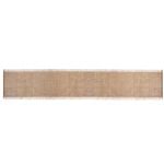 Mikasa Frayed Jute Table Runner, Natural, 230 x 33cm