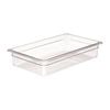 Cambro Gastronorm Food Pan Polycarbonate Clear 1/1 100mm Deep Commercial Kitchen Storage