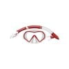 2pc Mirage Explorer Snorkelling/Swimming Mask & Snorkels Set Red