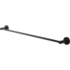 MIXX 750mm Matte Black Chia Round Single Rail
