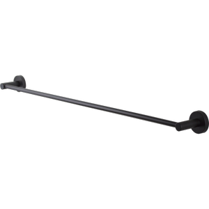 MIXX 750mm Matte Black Chia Round Single Rail