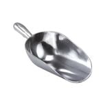 Chef Inox Round Bottom Aluminium Scoop 680g