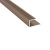 Roberts 15mm x 3.3m Bronze Laminate Trim End
