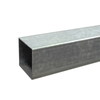 Australian Handyman Supplies 65 x 65mm x 2.4m Galvanised Steel Fence Post - galvanised