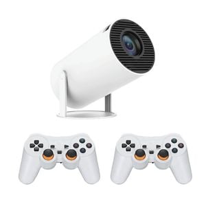 Smart Gaming Projector with 50 Games (White)