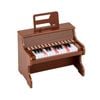 Costway 25-key Digital Piano Mini Keyboard Music Teaching Instrument Brown
