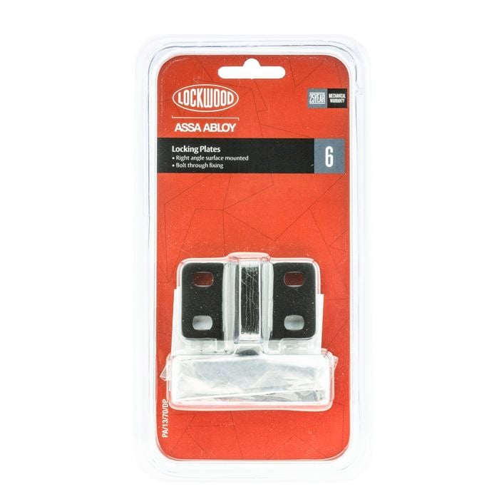 Lockwood 70mm Surface Mounted Locking Plates