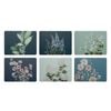 Ashdene Secret Garden Set of 6 Placemats - Blue