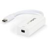Startech.com - Usb-c To Mini Displayport Adapter - 4k 60hz - White - Usb Type-c To Mini Dp Adapter