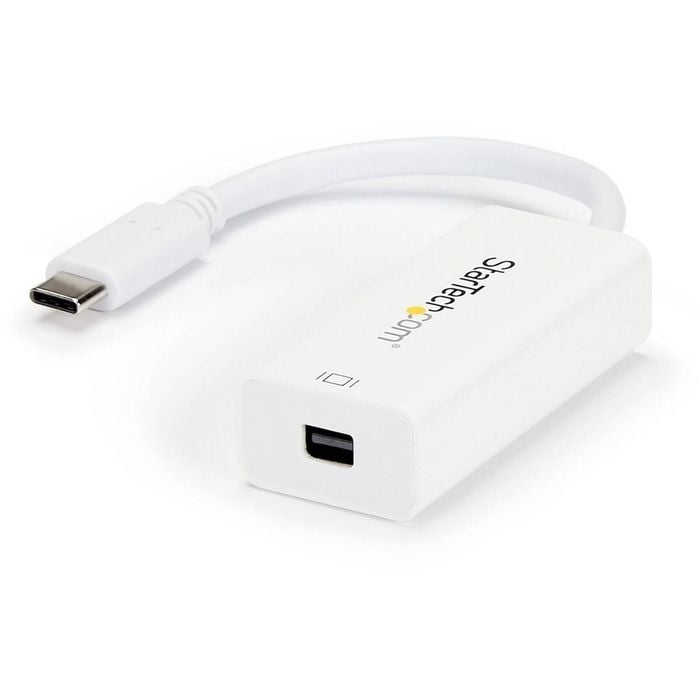 Startech.com - Usb-c To Mini Displayport Adapter - 4k 60hz - White - Usb Type-c To Mini Dp Adapter