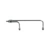 Fuel Line Chrome Steel Dual Inlet For 8-21/32" Centres Holley Carbs