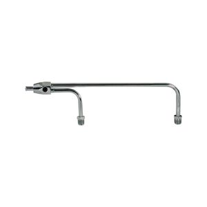Fuel Line Chrome Steel Dual Inlet For 8-21/32" Centres Holley Carbs