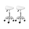 Artiss Salon Stools White x2