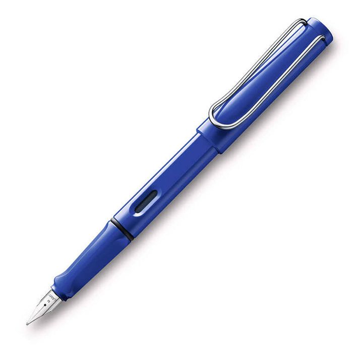 Lamy Safari Fountain Pen Fine Nib Tip Office/school Writing Stationery Blue