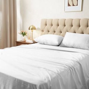 Sheraton Luxury – 1200 Thread Count Cotton Rich White King Sheet Set
