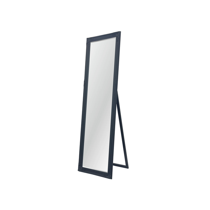 Elegant Collections Black Free Standing Mirror – French Provincial