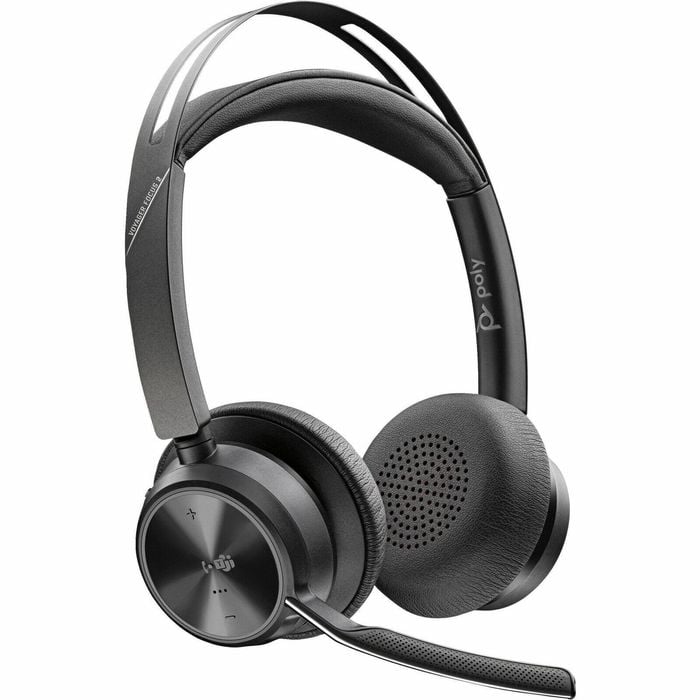 Poly Voyager Focus 2 Wired/wireless Over-the-head Stereo Headset - Black - Microsoft Teams Certification