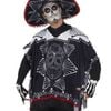 Mexican Day Of The Dead Bandit Adults Costume - One Size