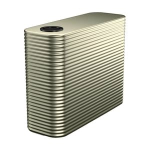 Kingspan 2000L Modline Steel Water Tank - Pale Eucalypt 800mm x 2020mm x 1400mm