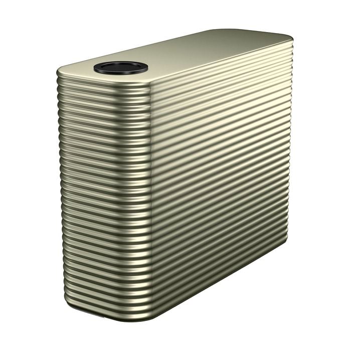 Kingspan 2000L Modline Steel Water Tank - Pale Eucalypt 800mm x 2020mm x 1400mm