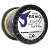 Daiwa J Briad x4 1500m Multi Colour Braid Fishing Line 65lb
