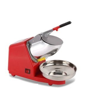 Electric Ice Crusher Shaver Machine Commercial Snow Cone Maker 380W 85 kg/hr