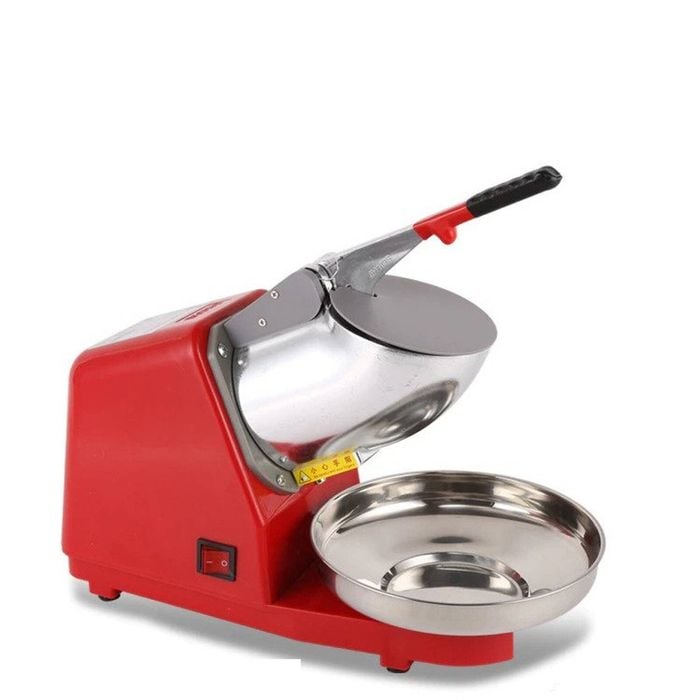 Electric Ice Crusher Shaver Machine Commercial Snow Cone Maker 380W 85 kg/hr