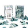 Mandala Art Real Teal Diamond Mosaic Tiles