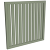 ProtectorAl 300-1000W X 300-1000H Pale Eucalypt Aluminium Welded Slat Panel Vertical 18mm Gap