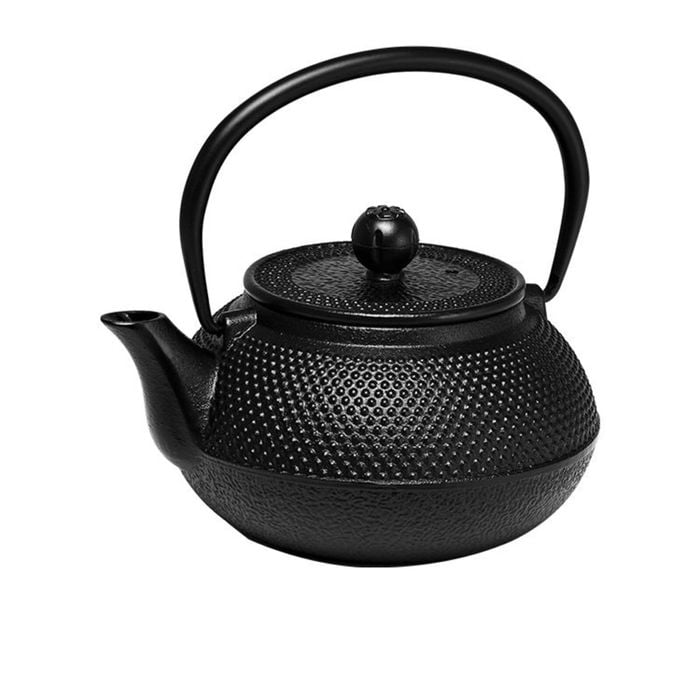 Avanti Hobnail Cast Iron Teapot Black 600ml