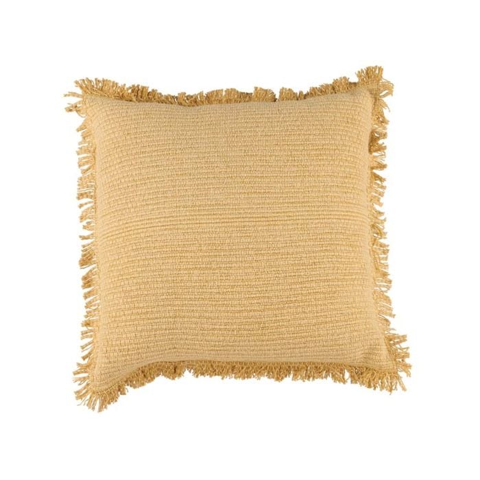 Accessorize Bedroom Collection 45cm x 45cm Yellow Nova Filled Cushion