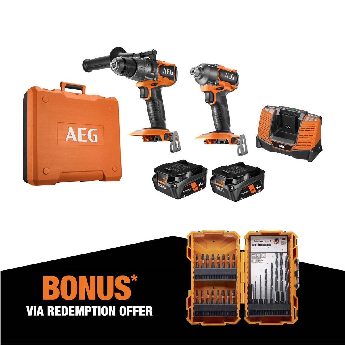 Aeg 4 piece combo kit sale