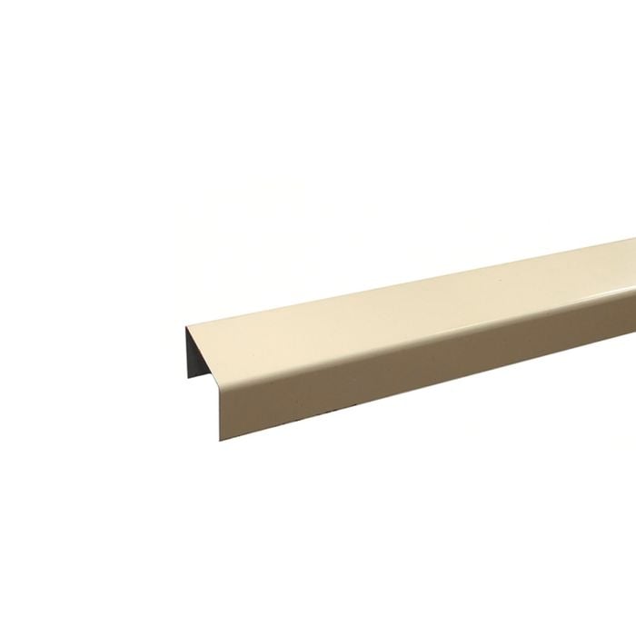 Australian Handyman Supplies 30 x 25 x 0.4mm x 3m Classic Cream Steel Trimdek Capping