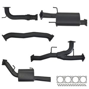 Ignite Exhausts Cat Back For Nissan Y62 Patrol Series 5 5.6l V8 3 Inch With Mid Section Muffler 409 Stainless Steel