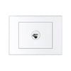 HPM VIVO White 1 Gang RJ45 Outlet Cat6