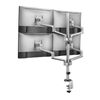 Screenmounts Premium Aluminum Articualting Monitor Arms Stands 4 Screens 17"-32"