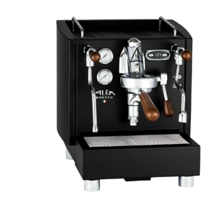 Izzo Alex Duetto IV Plus Coffee Machine Black with Walnut