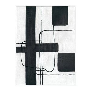 Dark Geometry Series II  90x120cm Canvas Painting