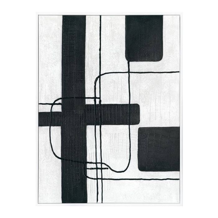 Dark Geometry Series II  90x120cm Canvas Painting