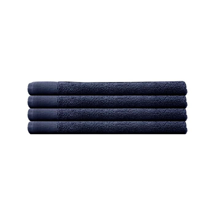 Elvire Hand Towel 4 Pack Navy
